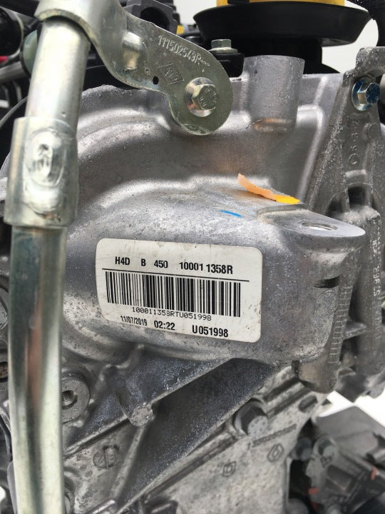 Motor Renault Clio I V Captur II H4DB450 1.0 TCE Benzin Engine Unkomplett MOT9891900858yg