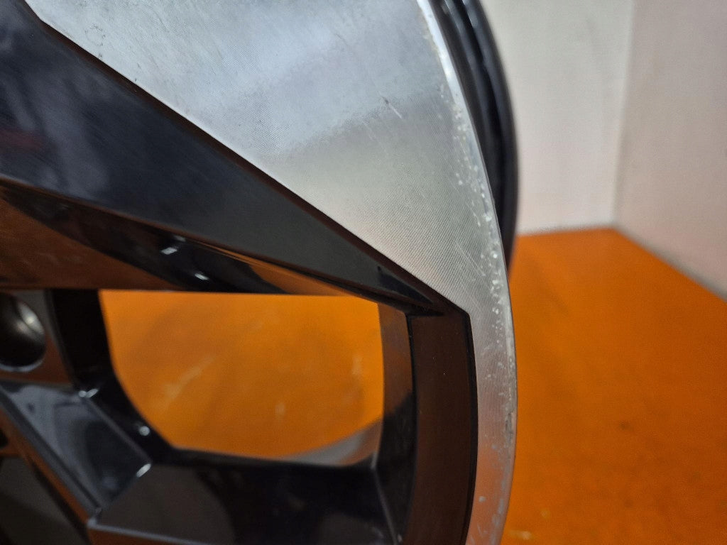 1x Alufelge 18 Zoll 7.0" 5x114.3 35ET Glanz Schwarz 403002401R Renault Captur Ii FEL9796827459we