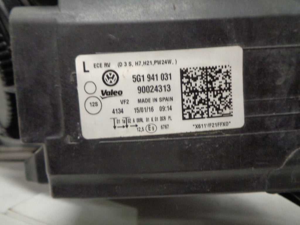 Frontscheinwerfer VW Golf VII 5G1941031 Xenon Links Scheinwerfer Headlight SCH2062756479jp