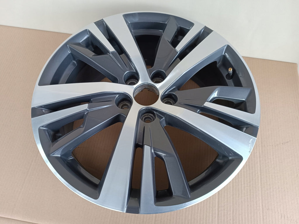1x Alufelge 18 Zoll 7.5" 5x108 49ET 9809687377 Peugeot Rim Wheel FEL7911068432uj