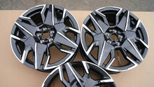 Load image into Gallery viewer, 1x Alufelge 19 Zoll 7.5" 5x108 50ET Glanz Schwarz 9842668980 Peugeot Rim Wheel FEL4572635353aj