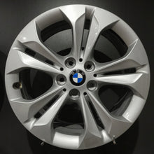 Laden Sie das Bild in den Galerie-Viewer, 4x Alufelge 17 Zoll 7.5" 5x112 52ET Glanz Silber 6856065-BM BMW F39 X1 F48 FEL7354087968qm