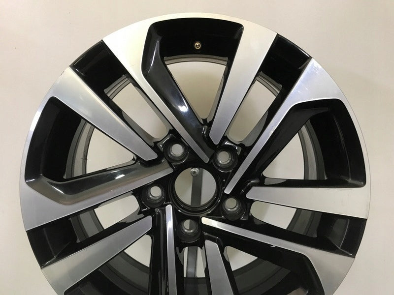 1x Alufelge 16 Zoll 6.5" 5x112 46ET Glanz Schwarz 5G0601025 VW Rim Wheel FEL7748442350nc