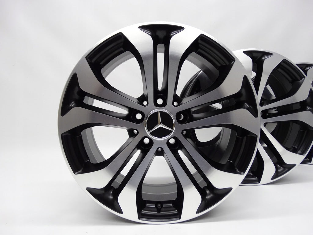 4x Alufelge 17 Zoll 7.5" 5x112 36ET A2534010600 Mercedes-Benz Glc X253 Rim Wheel FEL2529323734dr