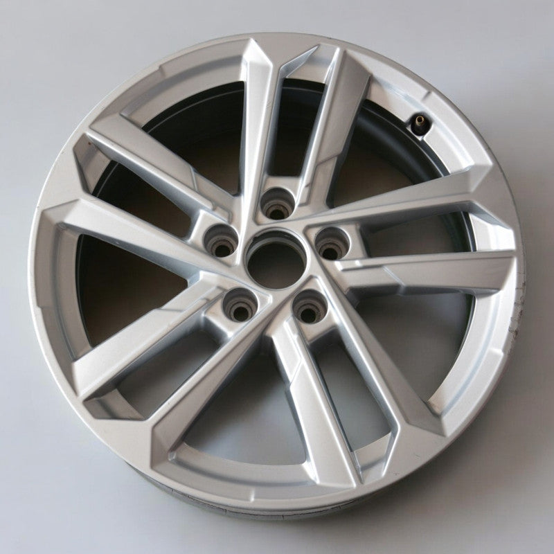 1x Alufelge 17 Zoll 6.5" 5x112 43ET Glanz Silber 8Y0601025L Audi Rim Wheel