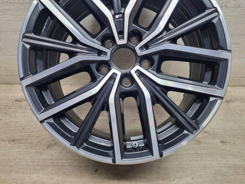 1x Alufelge 18 Zoll 7.5" 5x112 50ET Glanz Schwarz 6891179 BMW X1 Mg Rim Wheel FEL8998874938bu