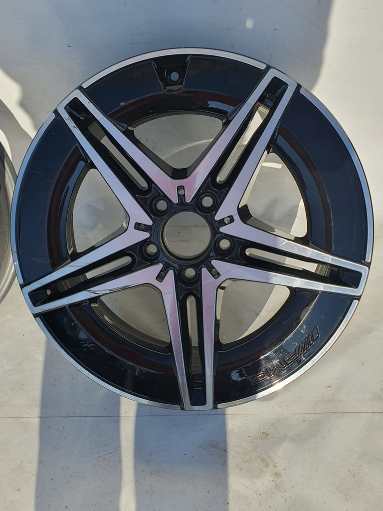 1x Alufelge 18 Zoll 7.5" 5x112 53 5ET A2434011700 Mercedes-Benz Eqa Amg Eqb
