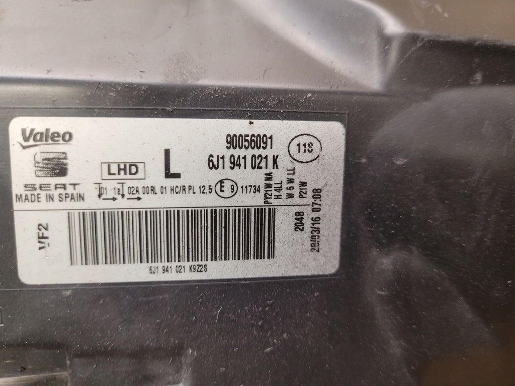 Frontscheinwerfer Seat Ibiza IV 6J1941021K Links Scheinwerfer Headlight SCH7027049693kl
