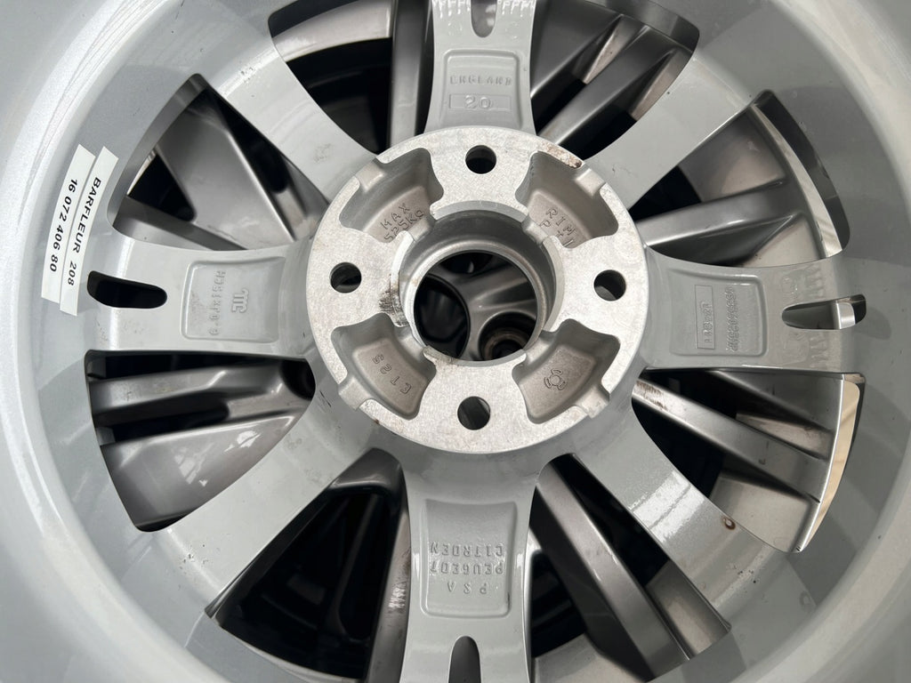 1x Alufelge 15 Zoll 6.0" 4x108 25ET 65356025HP Peugeot Rim Wheel FEL6716690984mm