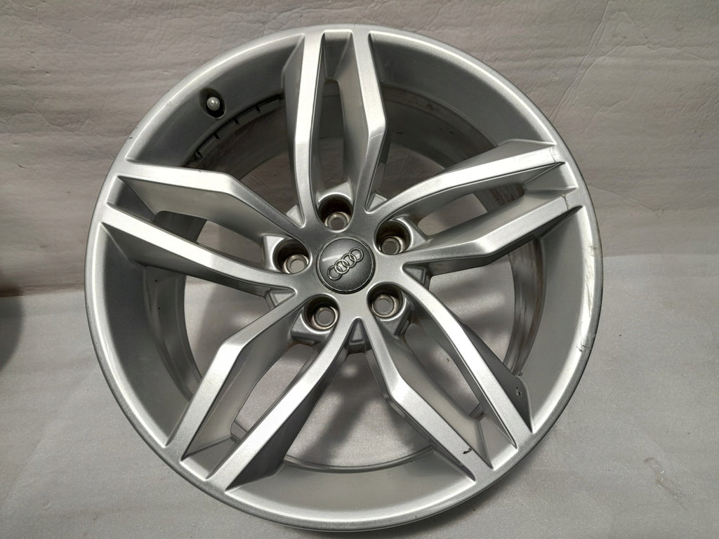 4x Alufelge 18 Zoll 8.5" 5x112 29ET Silber 8W0601025BH Audi A4 B9 Rim Wheel FEL7813945644ow