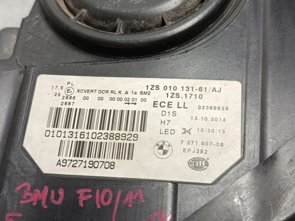 Frontscheinwerfer BMW 5 F11 F10 7203252-19 7271907-08 Xenon Rechts oder Links SCH8697325339ik