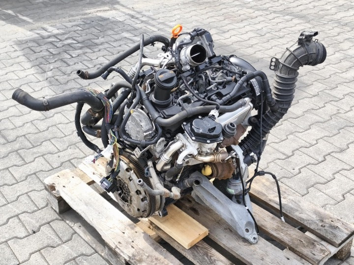 Motor VW Multivan Caravelle CCH 2.0 TDI 120TKm 2009 Diesel Engine Komplett MOT9052189638vg