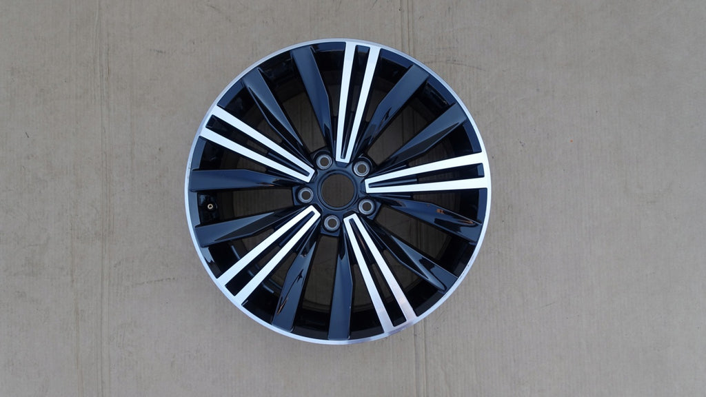1x Alufelge 18 Zoll 7.0" 5x112 43ET Glanz Schwarz 5NA601025A VW Tiguan Rim Wheel FEL6877688092fc