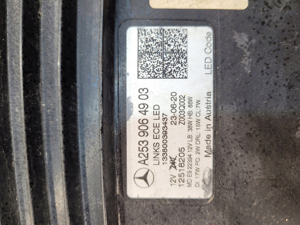 Frontscheinwerfer Mercedes-Benz Glc A2539064903 LED Links Scheinwerfer Headlight SCH9634717633yg