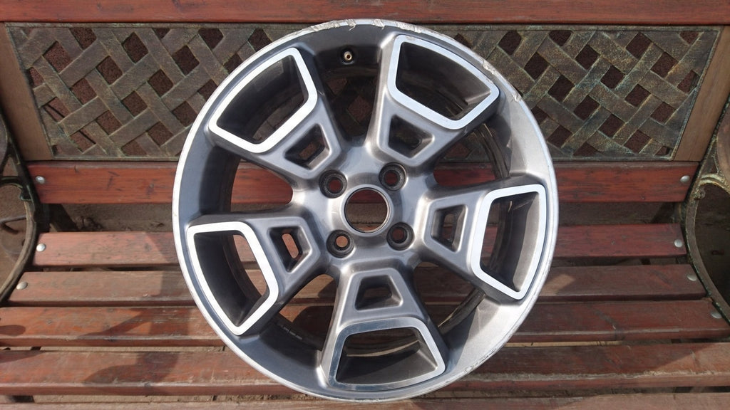 1x Alufelge 17 Zoll 6.0" 4x108 37,5ET Glanz Graphit DN1C-1007-AA Ford Fiesta Mg