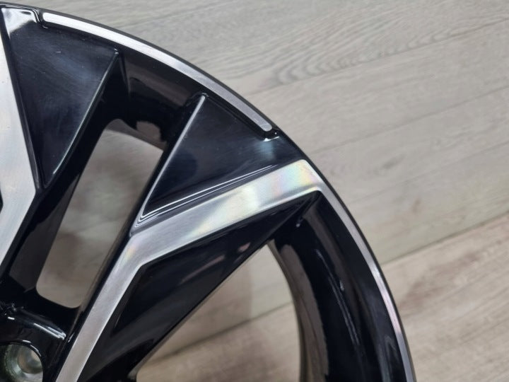 1x Alufelge 18 Zoll 6.5" 4x108 26ET Glanz Schwarz 9833485080 Citroën C4 Iii FEL6467025962oo