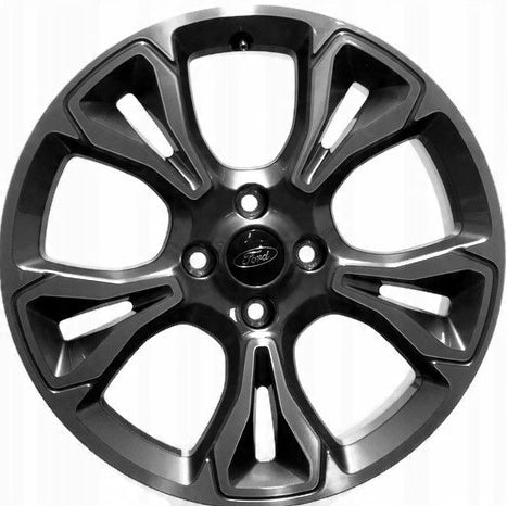 1x Alufelge 18 Zoll 7.0" 4x108 47 5ET Graphit H1BJ1007E1A Ford Fiesta Mg