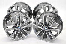 Laden Sie das Bild in den Galerie-Viewer, 4x Alufelge 17 Zoll 7.5" 5x120 43ET Glanz Graphit 6850152 BMW 2 F22 1 F21 F20 Mg FEL8091719187jq