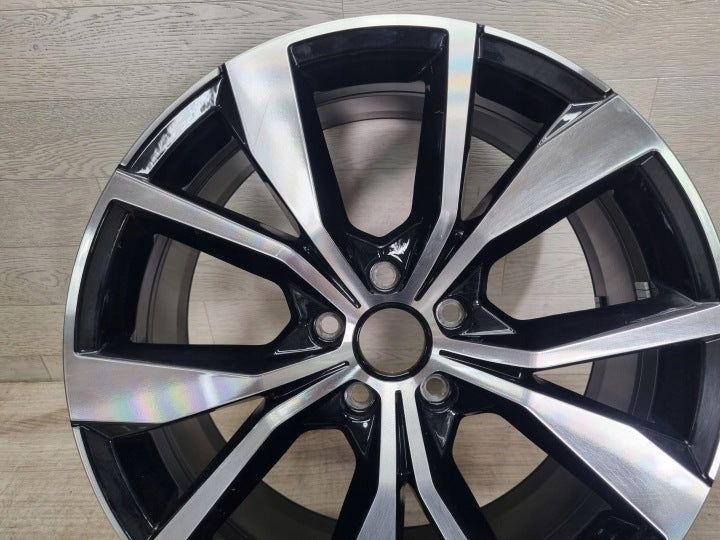 1x Alufelge 19 Zoll 8.0" 5x112 47ET Glanz Schwarz 2GA601025AK VW T-Roc Rim Wheel FEL9117612485hq