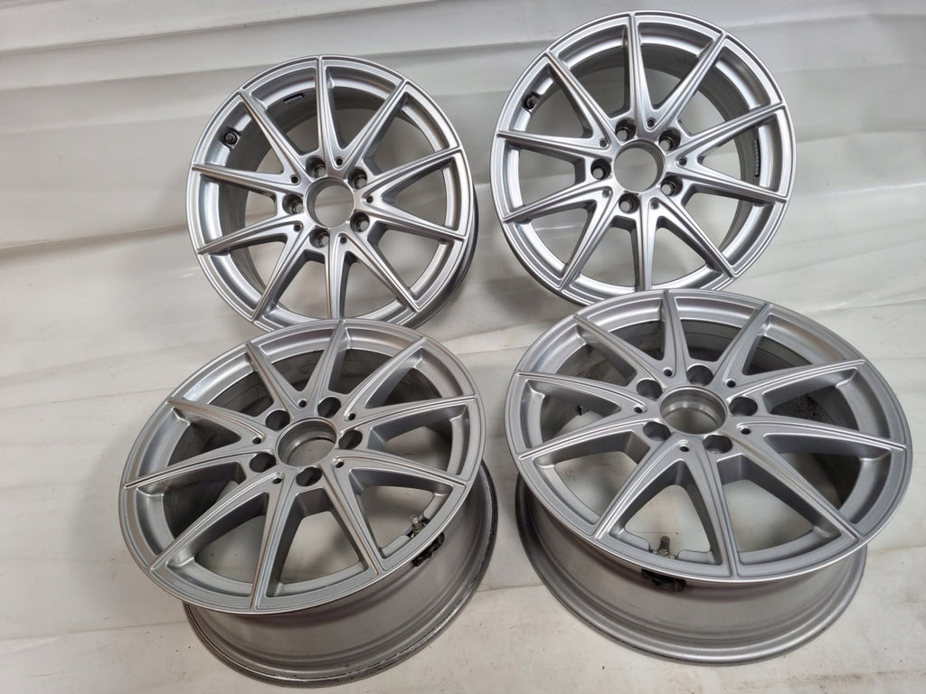 4x Alufelge 16 Zoll 6.5" 5x112 44ET Glanz Silber A1774011100 Mercedes-Benz W177 FEL8299503487qu