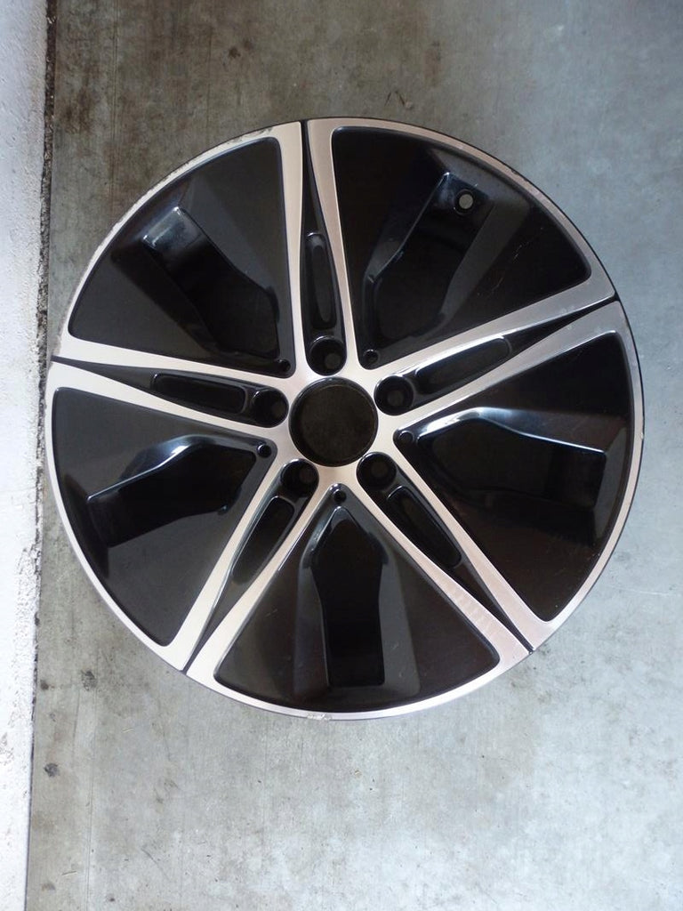 1x Alufelge 18 Zoll 7.5" 5x112 44ET Glanz Schwarz A2054018200 Mercedes-Benz W205