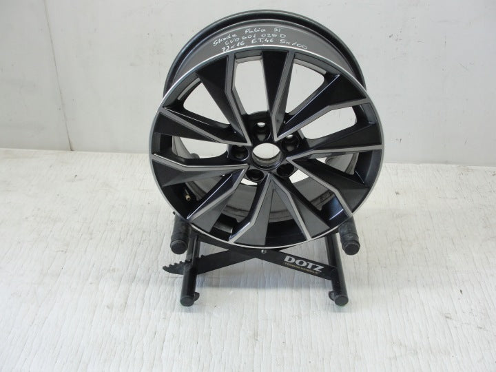 1x Alufelge 16 Zoll 7.0" 5x100 46ET 6V0601025D Skoda Fabia Iii Rim Wheel FEL2602167823py