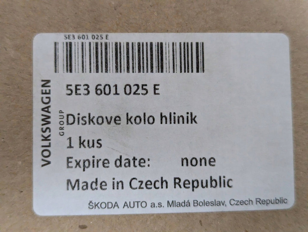 1x Alufelge 17 Zoll 7.0" 5x112 46ET 5E3601025E Skoda Octavia Iv Rim Wheel FEL2315172641la