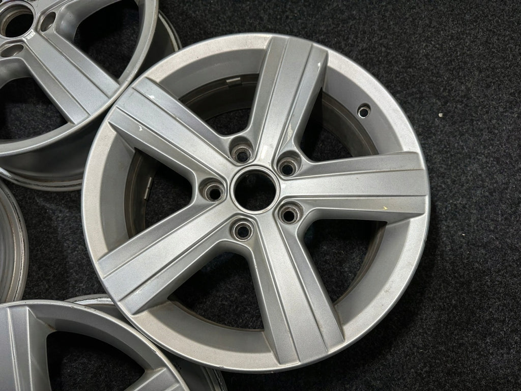 4x Alufelge 16 Zoll 6.5" 5x112 46ET 5G0601025BN VW Golf VII Caddy Iv Rim Wheel FEL7400272460ny