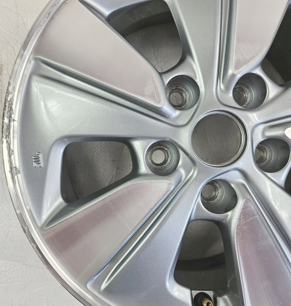 1x Alufelge 15 Zoll 6.0" 5x114.3 45ET Schwarz Nissan Leaf Ze0 Ze1 Pulsar