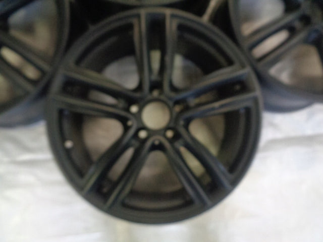 4x Alufelge 18 Zoll 7.0" 5x112 43ET Matt Schwarz Audi 4 I Rim Wheel FEL2900418266cp