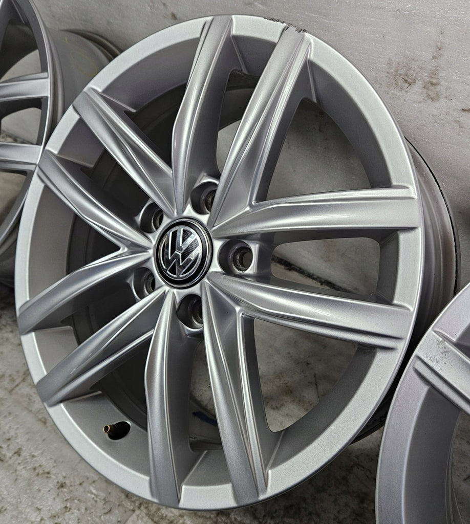4x Alufelge 16 Zoll 6.5" 5x112 46ET 5G0601025CS VW Passat Golf VII Beetle Sharan FEL2739825532sl