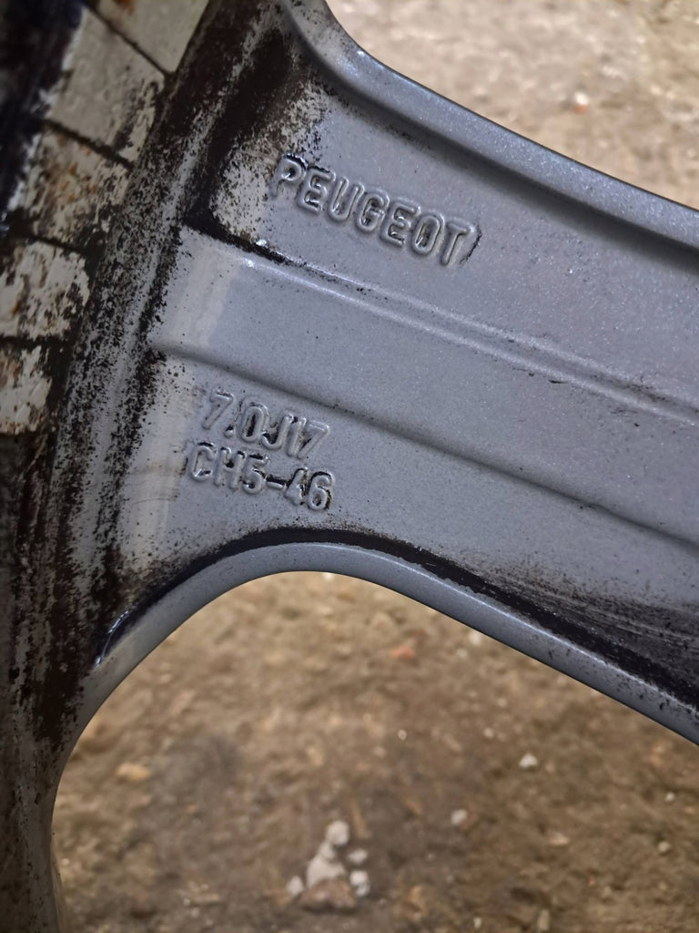 1x Alufelge 17 Zoll 7.0" 5x108 46ET Glanz Silber 9671401677 Peugeot 508 FEL1754603628wx