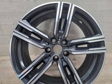 Laden Sie das Bild in den Galerie-Viewer, 1x Alufelge 19 Zoll 8.0" 5x112 26ET Glanz Graphit 8090019 BMW 8 G14 G15 Mg FEL6716597036rm