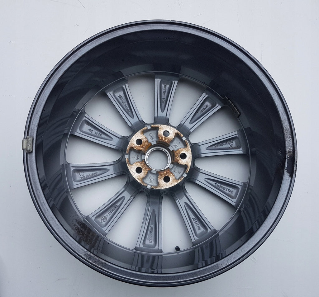 1x Alufelge 19 Zoll 7.0" 5x114.3 40ET Matt KE409-4E400 Nissan X-Trail Qashqai