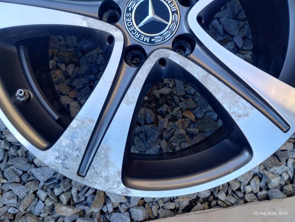 4x Alufelge 17 Zoll 7.5" 5x112 40ET A2134011200 87169090 Mercedes-Benz Rim Wheel FEL8996381472lg