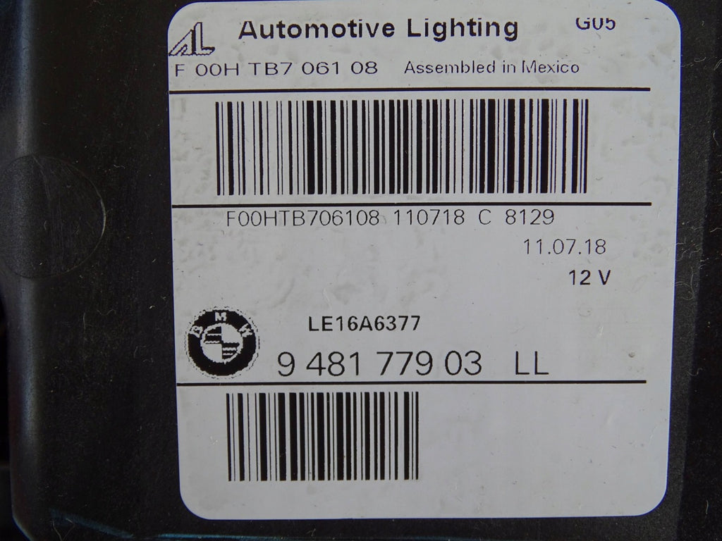 Frontscheinwerfer BMW X5 G05 G06 948177903 Links Scheinwerfer Headlight SCH9943412784ec
