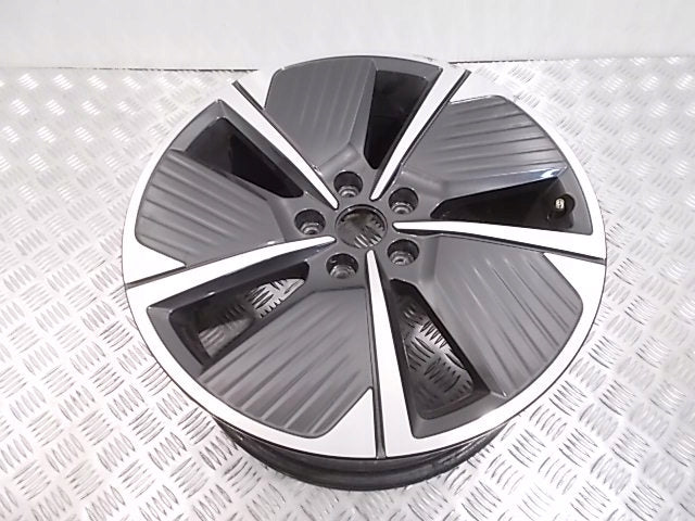 1x Alufelge 18 Zoll 7.5" 5x112 46ET Glanz 5FA601025K Mg Leon Rim Wheel FEL9697751048yo
