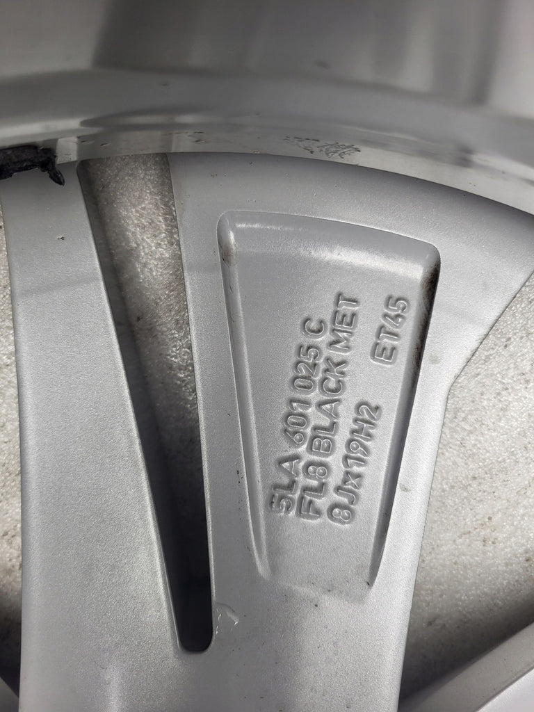 1x Alufelge 19 Zoll 8.0" 5x112 45ET 5LA601025B Skoda Octavia Rim Wheel