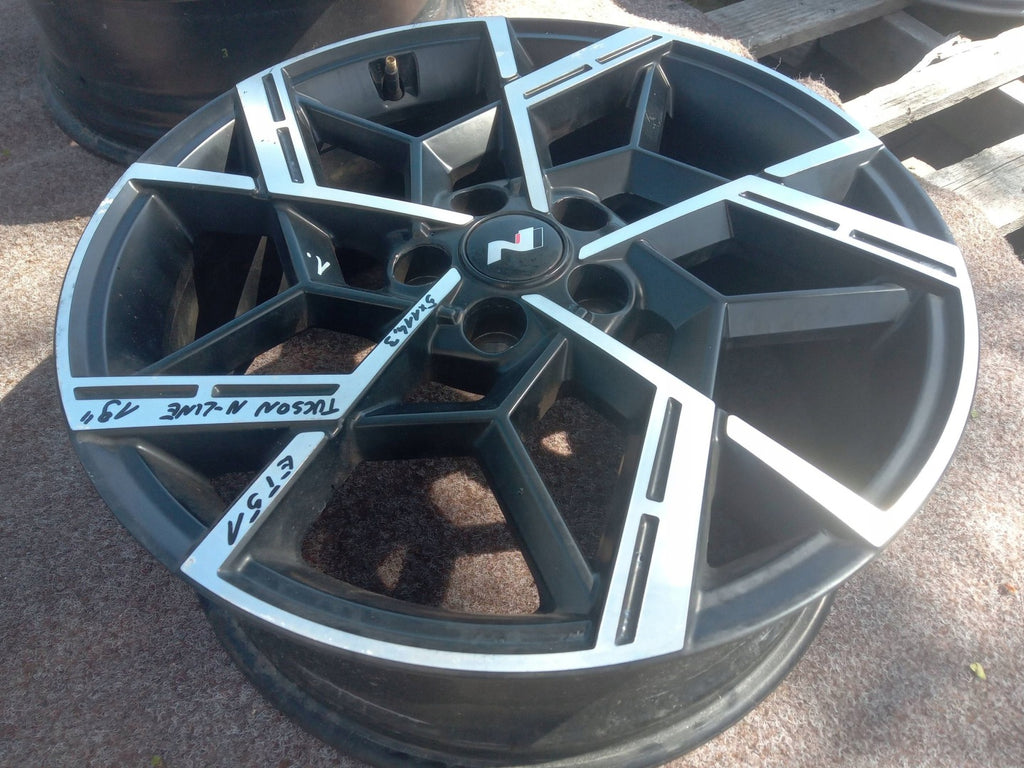 1x Alufelge 19 Zoll 5x114.3 52910N7800 Hyundai Tucson Rim Wheel FEL6511660251zm