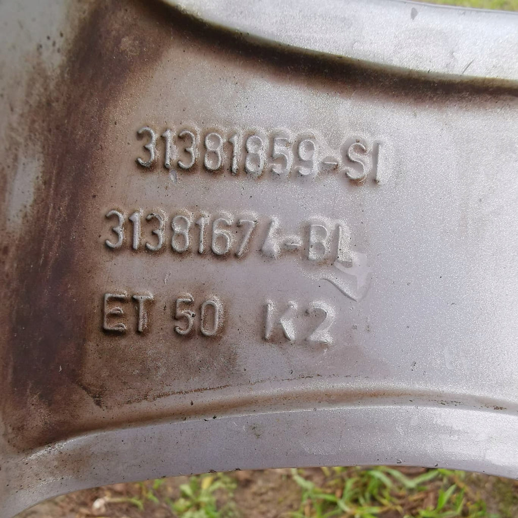 1x Alufelge 17 Zoll 7.0" 5x108 50ET Glanz Silber 31381859 Volvo V60 S80 S60 S40 FEL6673730729tg
