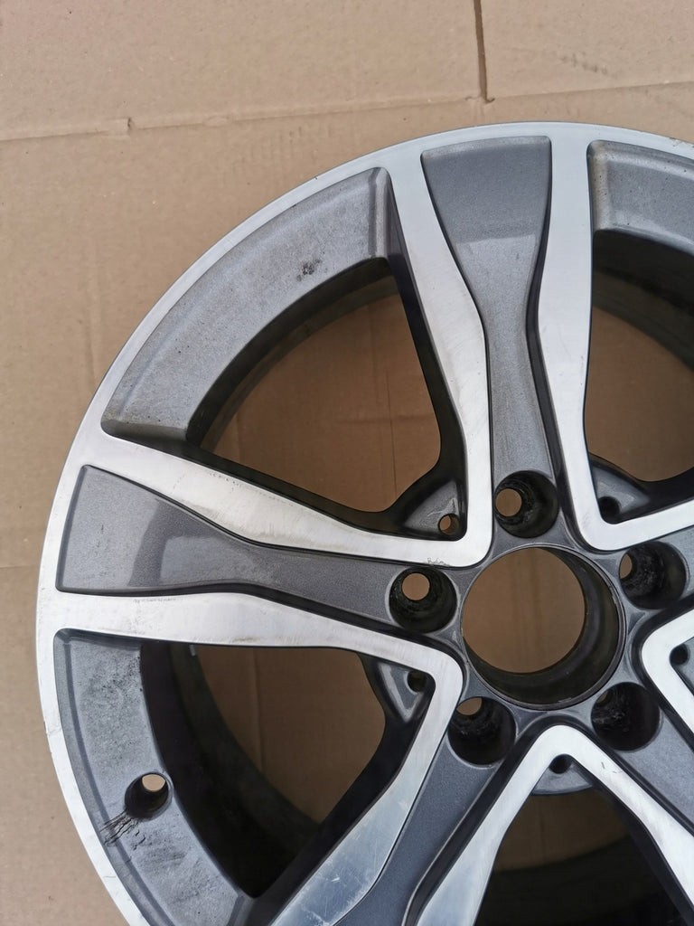 1x Alufelge 17 Zoll 7.0" 5x112 48 5ET A2054010800 Mercedes-Benz W205 Rim Wheel