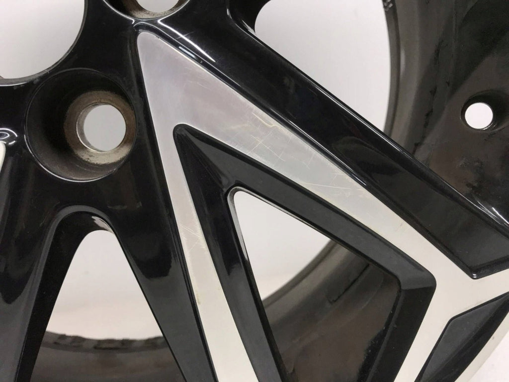 1x Alufelge 16 Zoll 6.0" 5x100 50ET Glanz Schwarz PW457-0D004 Toyota Yaris FEL4324019993od