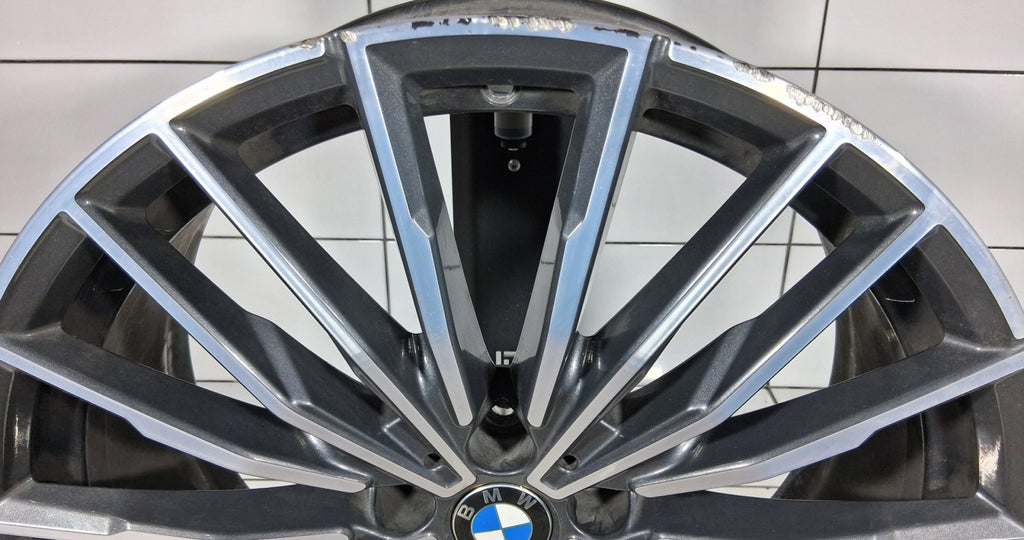 1x Alufelge 20 Zoll 8.0" 5x112 26ET Glanz Graphit 8072025 BMW G14 G15 Rim Wheel FEL2269742827tj