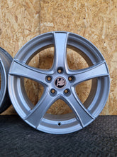 Laden Sie das Bild in den Galerie-Viewer, 4x Alufelge 17 Zoll 6.5" 5x112 41ET Glanz Silber KBA50398 Audi I Rim Wheel FEL7658214849qm