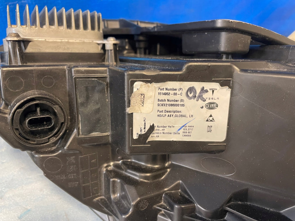 Frontscheinwerfer Tesla Model 3 1514952-00-C Laser Ein Stück (Rechts oder Links) SCH7604087732ya
