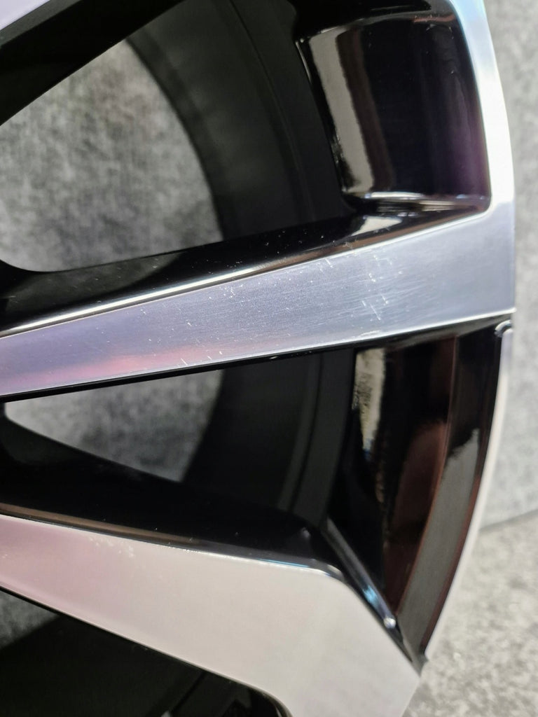 1x Alufelge 17 Zoll 7.0" 5x112 45ET Glanz Schwarz 2GA601025AG VW T-Roc Rim Wheel FEL5096573022wh