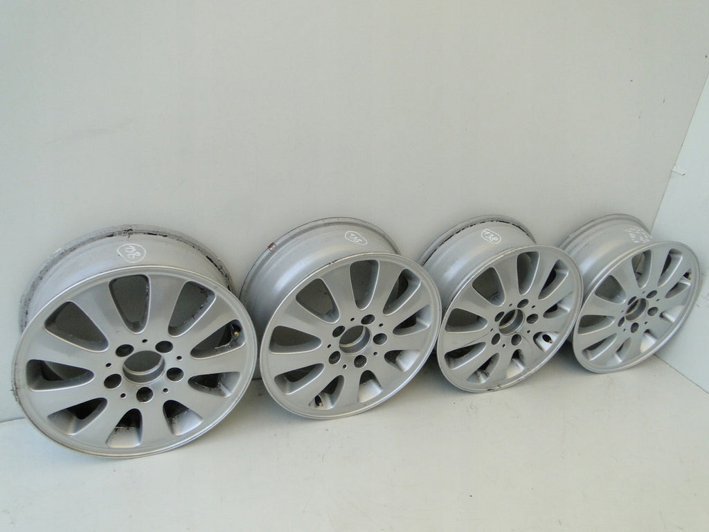 4x Alufelge 15 Zoll 6.0" 5x112 44ET Silber A1694010002 Mercedes-Benz Rim Wheel