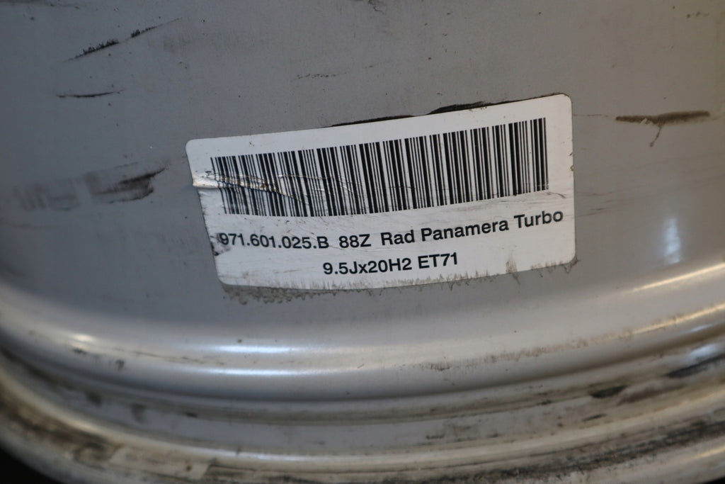 1x Alufelge 20 Zoll 9.5" 5x130 71ET 971601025B Porsche Rim Wheel FEL6449955752jb