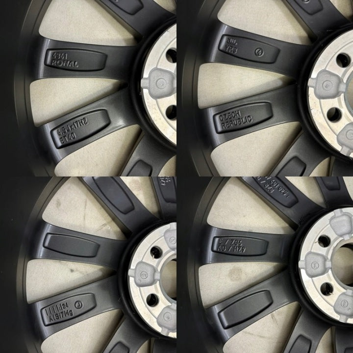 1x Alufelge 17 Zoll 7.5" 5x100 40ET Matt Graphit 657601025 Mg Rim Wheel FEL7488834702ii
