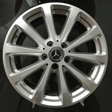 Load image into Gallery viewer, 4x Alufelge 17 Zoll 7.5" 5x112 40ET Glanz Silber A2134011300 Mercedes-Benz W213 FEL7402267294wq